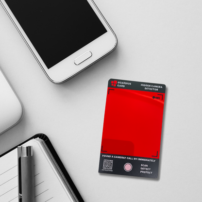 Guardius Card: Hidden Camera Detector Card